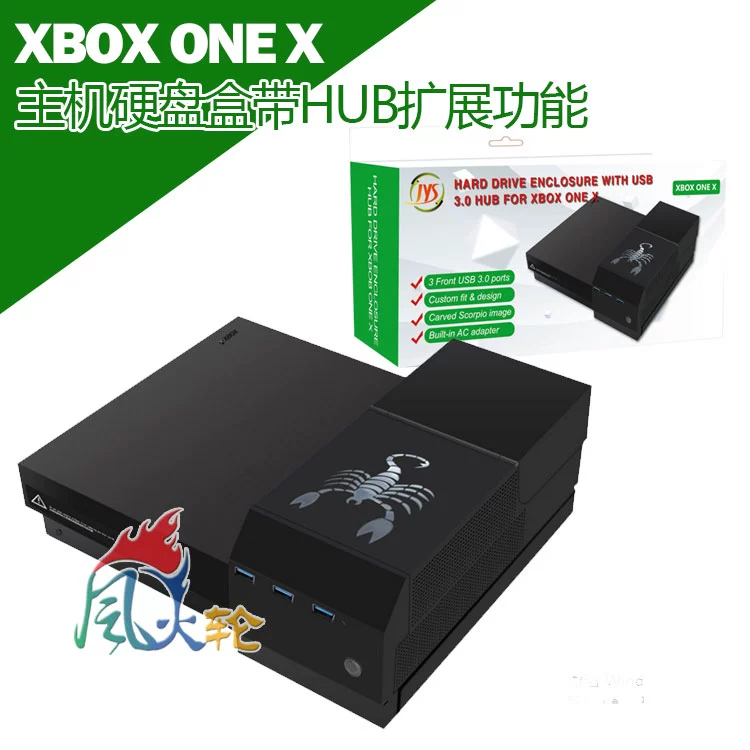 XBOX ONE X lưu trữ hộp đĩa cứng với chức năng mở rộng HUB Bộ chuyển đổi XBOXONEX USB HUB - XBOX kết hợp