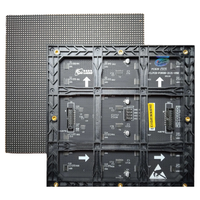 Haijia cailiang hjclpcb-p3rgb-2121 indoor full-color 64*64 module unit ...