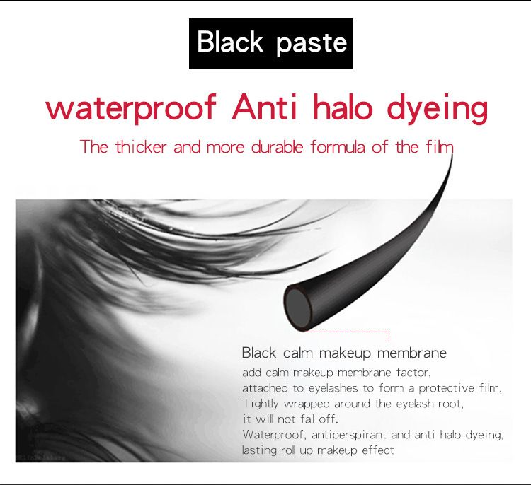 Macfee xuyên biên giới / Malang phim phong phú mascara 4D không thấm nước không nở dày uốn dài - Kem Mascara / Revitalash chuốt mi kiss me