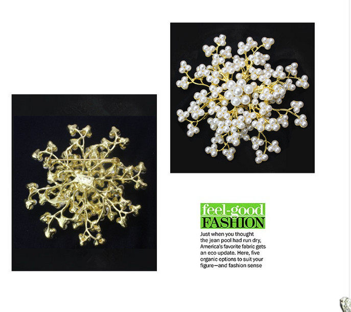 Broche femme en Zircon diamant - Ref 1171234 Image 9