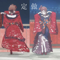 Hot Spring Long One Saga Idol is the legendary Nagi Saga Incident vercos red kimono dance suit end