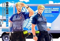 Hot spring long Sagawa men cos short sleeve sportswear mens blue and white striped top custom balance