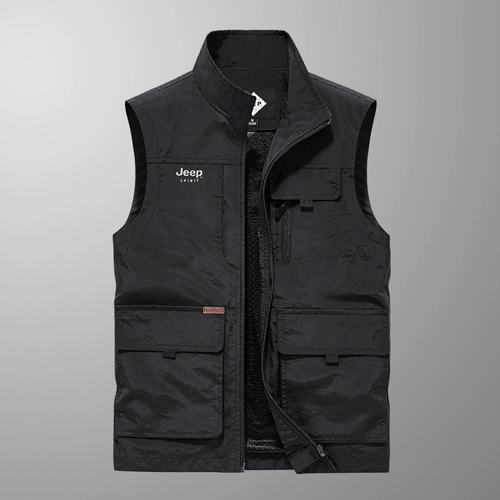 Jeep, джип, летний тонкий дорожный быстросохнущий жилет для мальчиков для рыбалки, оверсайз, размер, делается под заказ