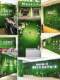Plastic Simulated Green Plants, Lawn Plants, Wall Plants, Artificial Fake Plants, Indoor and Outdoor Lawn Fences, Balcony Decoration