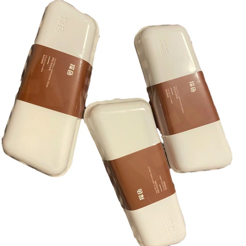 Hair Dye Cream for Dyeing Hair at Home, Milk Tea Brown, Berry Rose Red, Caramel Coffee Dye Cream, Easy to Use for Students