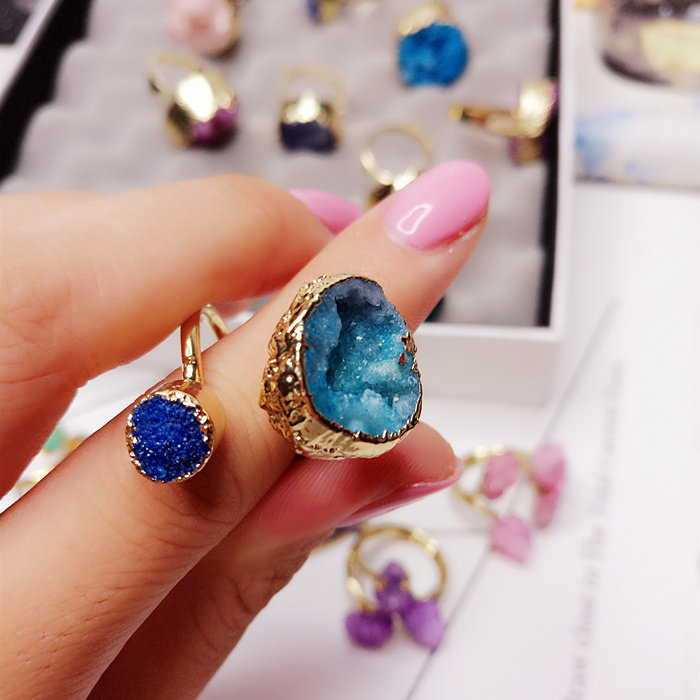 Bague Femme OTHER en Cristal naturel pierre semi-precieuse - Ref 3088051 Image 15