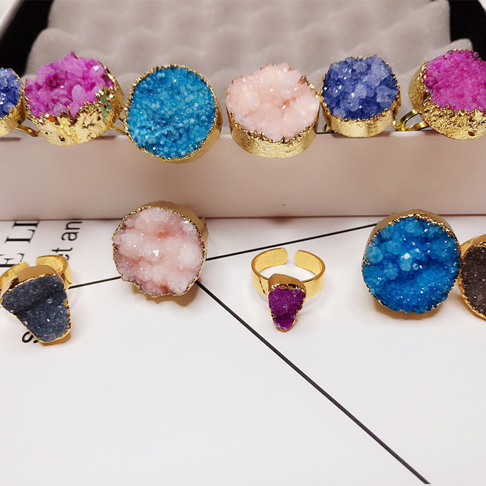 Bague Femme OTHER en Cristal naturel pierre semi-precieuse - Ref 3088051 Image 8