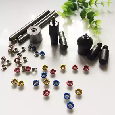 Ruixin new product diy colorful color TV color paint mixed color corns rivet with installation tool electric hand pressure