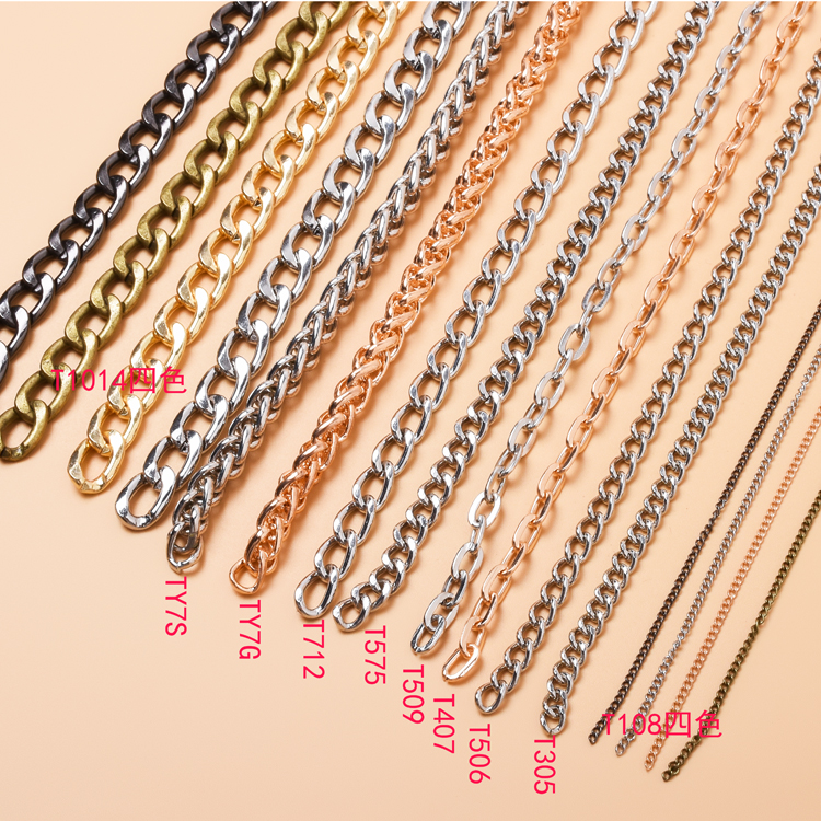 DIY Bag Wrap Chain opening chain Flow Su lamps Hanging Cards Photographic hanging chain Pendant Curtain traction iron chain Decorative Chain