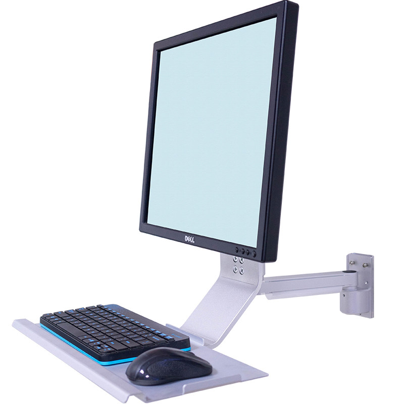 Bai Shi Jie LCD computer rack Industrial equipment integrated keyboard Computer screen stand Keyboard rack