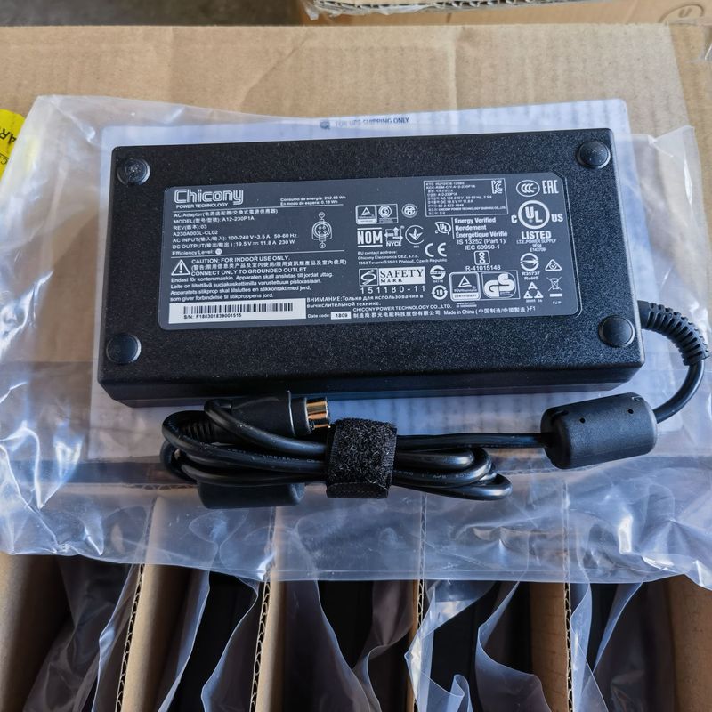 Brand New Original Qunguang A12-230P1A 19.5V11.8A 4-Pin Power Adapter A230A003L-Cl02