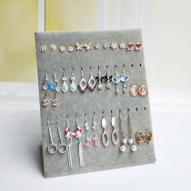  Flannel jewelry shelf vertical brand earrings earrings rack needle earrings display board Jewelry jewelry display props
