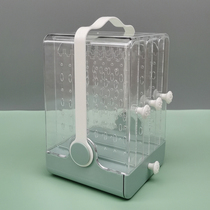 Plastic earring storage box Jewelry box Ear clip earrings Bracelet necklace Jewelry jewelry display finishing rack storage box