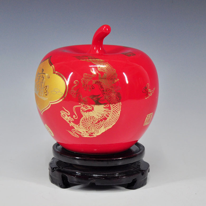 Send the base of jingdezhen ceramic vases, flower implement I and contracted sitting room furnishing articles new home decoration home decoration