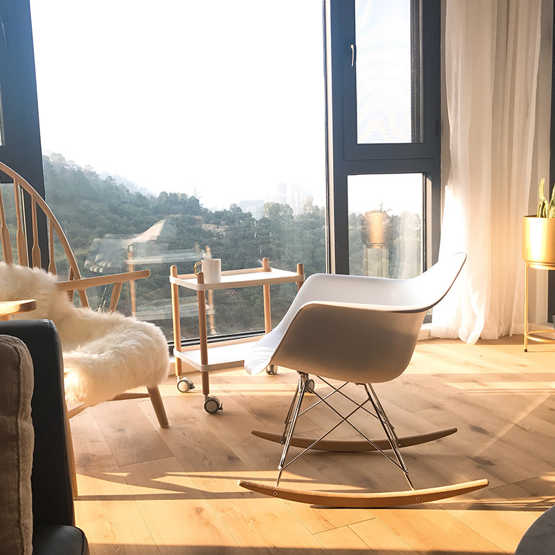 Export factory direct sales floor 15 4mm three-layer solid wood floor composite Nordic wood wax oil E0 environmental protection geothermal