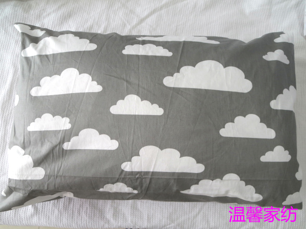 Túi ngủ gối bằng vải cotton tối giản Bắc Âu 30 * 50/40 * 60/48 * 73 một vỏ gối - Gối trường hợp gối lông vũ