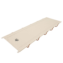 Japan LOGOS Outdoor Camping Canvas Single Folding Portable Bed Camping Portable Walking Army Bed Office Ultralight