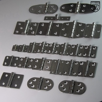 Stainless Steel Hinge 304 Industrial Machinery and Equipment Cabinet Hinge Flat Open Heavy Duty Electric Box Thickened Folding Hinge