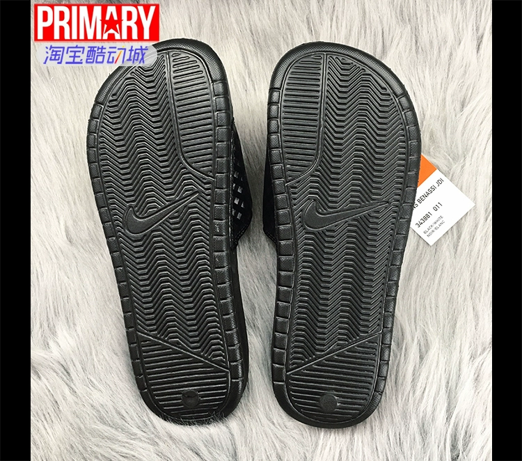 Dép đi biển mùa hè Nike BENASSI 343880-705475-090-010-070-303 - Dép thể thao