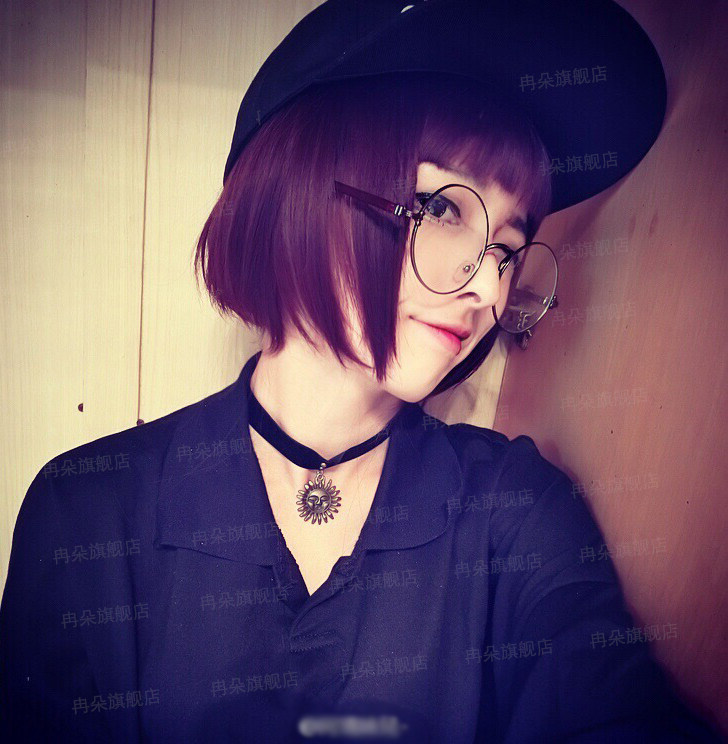 Perruque cheveux raides Court - Ref 2613569 Image 5