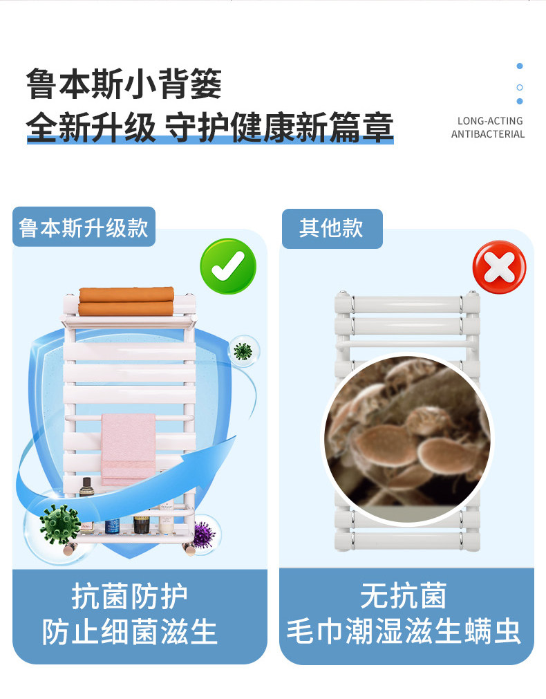 Радиатор отопления 鲁本斯小背篓卫生间暖气片家用水暖取暖器采暖设备黛维斯西斯莱 Rubens
