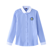Lang College uniform Longquan Green Valley British College style custom primary and secondary school uniforms long-sleeved mens and womens shirts