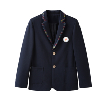 Langao Jinan primary school school uniform spring and Autumn childrens British style suit suit female Korean version of the class suit college style