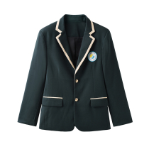Lang College uniform Zhuji experimental school uniform Primary school suit School uniform class uniform British style suit jacket