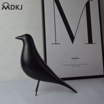 Art desktop bird EMS bird bird pigeon jewelry solid wood crafts Nordic creative modern trend ornaments