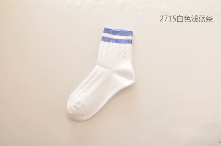 Vớ trẻ em của Xiaolongren cho bé trai và bé gái vớ cotton thể thao thấm hút mồ hôi