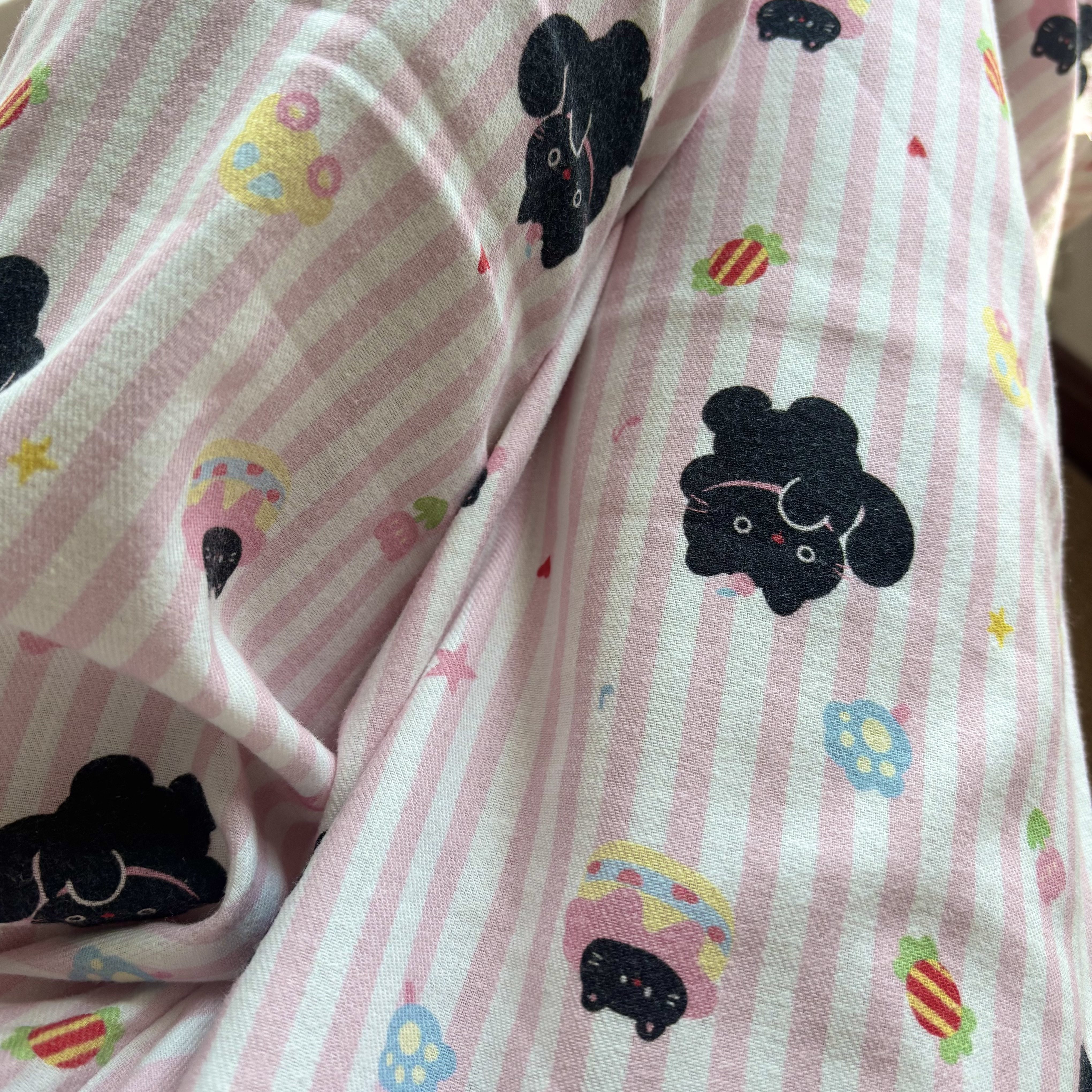 小个子孕妇八分裤纯棉磨毛妇睡裤纯棉月子裤加肥加大胖mm妹200斤3 — 25
