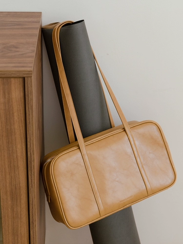 Летняя ретро кожаная сумка