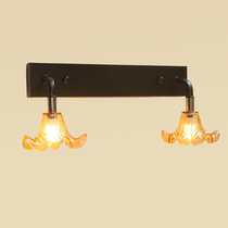 Mirror headlight bathroom mirror cabinet lamp Nordic simple modern European vanity lamp creative toilet bathroom wall lamp mirror lamp