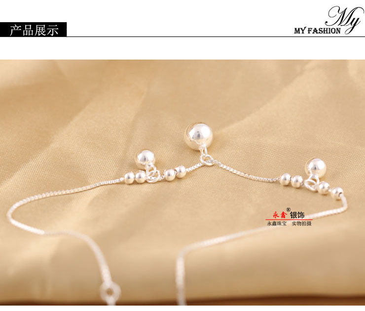 Chaine de cheville Femme en Argenterie - Ref 3101816 Image 34