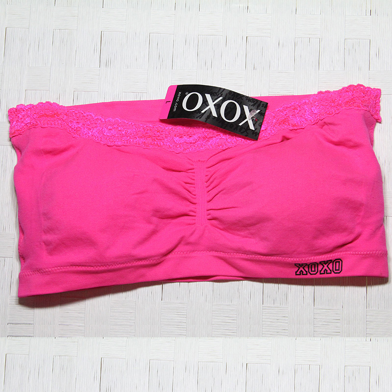 Large size fat MM no steel ring strapless tube top bra wrap chest strap chest pad pregnant women bottoming anti-glare strapless underwear