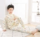 Boy 儿童 Cotton boy áo len cotton quần mùa thu Xuan Ze cotton cổ áo sơ mi cao cổ quần lót cho bé trai