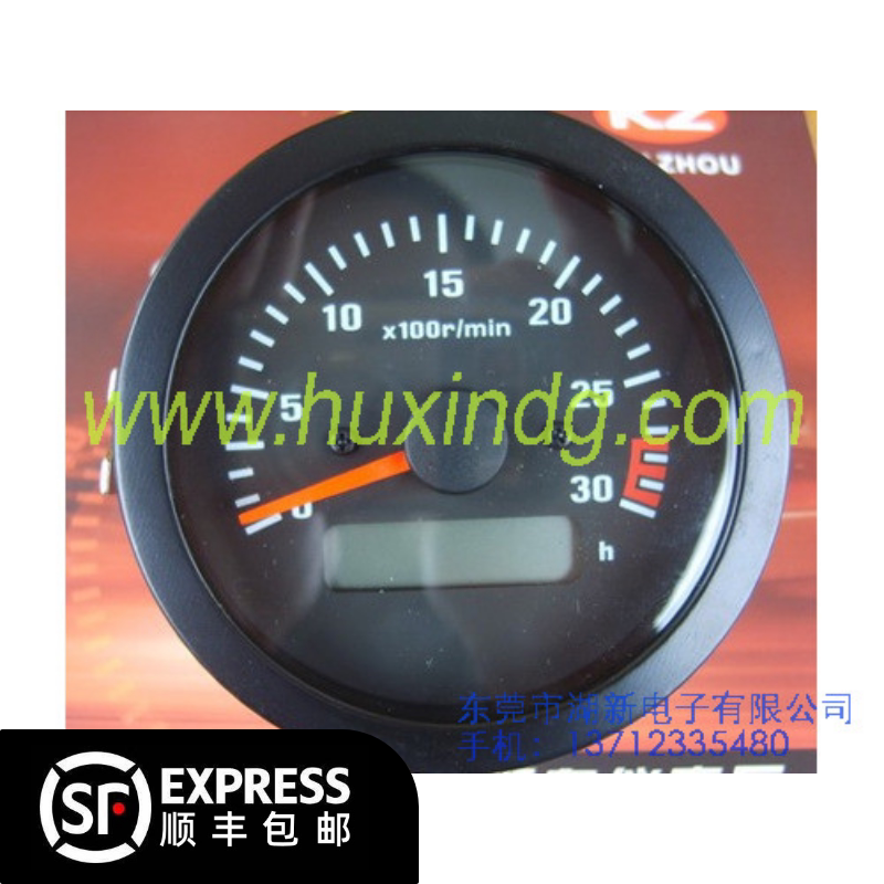 Diesel Generator Rev Gauge Timemeter Generator Meter Accessories Speed Chronometer Electronic Display Watch