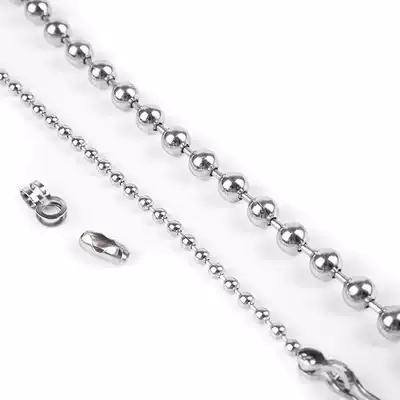 304 stainless steel bead chain Waist buckle Double joint Single joint Zhu gall buckle bead chain accessories only