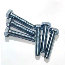 8 Grade 8 hexagon screw Hexagon screw galvanized GB5783 hexagon bolt M20*30 to 200 recommended