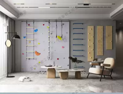 Climbing frame children's indoor rock climbing wall Children's Home children's room Amusement Park children's physical training equipment home
