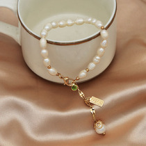 Cloud Brilliance Pearl Fritillaria Temperament Palace Joker Bracelet 2021 Spring New Super Immortal HT0187