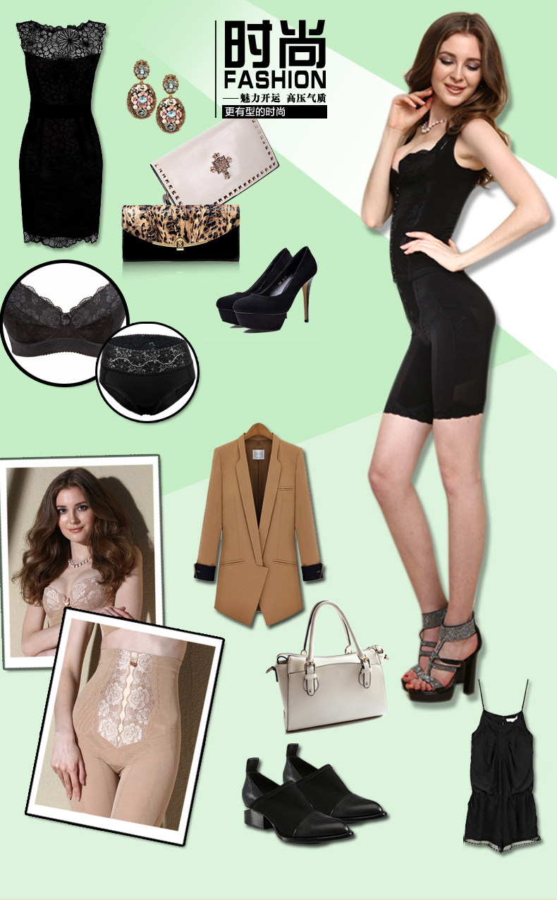 Corset amincissant en nylon - Ref 692313 Image 53