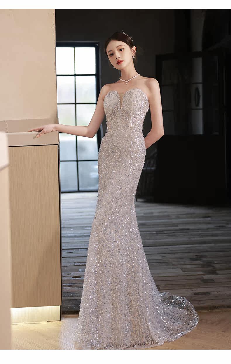 Вечернее платье, юбка, накидка, сексуальный топ без лямок, крой «рыбий хвост», изысканный стиль America according to the bride 