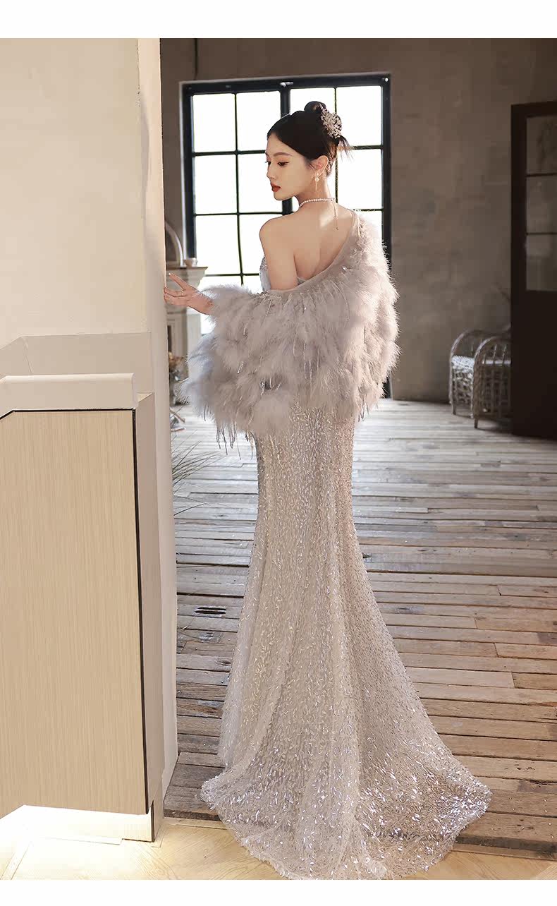 Вечернее платье, юбка, накидка, сексуальный топ без лямок, крой «рыбий хвост», изысканный стиль America according to the bride 