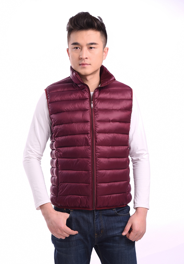 Áo vest nam trẻ trung và trung niên áo ấm nam mùa đông