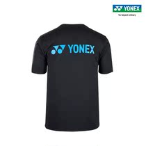YONEX summer new YONEX 19107CR quick-drying air sports casual mens short-sleeved T-shirt black
