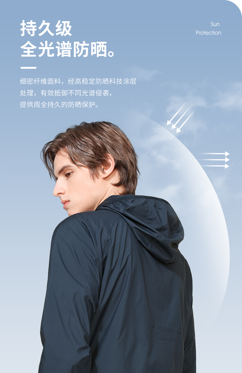 骆驼 男女款 户外运动防晒皮肤衣 图3