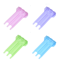 Plastic portable dart box darts can hold a complete set of darts shaped transparent dart box