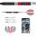 WINMAU Daryl Gurney Superchin Daryl Gurney Черные титановые прямые стрелы из 85% вольфрамовой стали mini 2