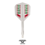 CONDOR Прозрачная модель серии Axe Series Jose de Sousa плюс закаленный встроенный лист дротиков